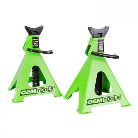 Oemtools 6 Ton Jack Stands (Pair) 24853